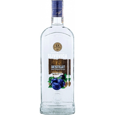 Slivovica Pravý Destilát 42% 0,7 l (čistá fľaša)