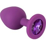 Colorful Joy You2Toys - Colorful JOY - силиконов анален плъг - среден (лилав) - desirel