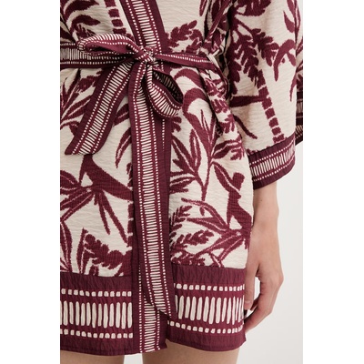 Women'Secret Халат тип кимоно дамски с вискоза (4923680)