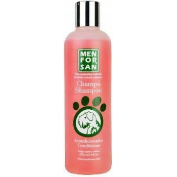 Menforsan Ošetřující šampon a kondicionér proti zacuchávání srsti 300 ml