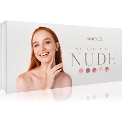 NaniNails Nani Princess Dress gelový lak na nehty s použitím UV/LED lampy 6 ml + Innocence gelový lak na nehty s použitím UV/LED lampy 6 ml + Miss Hat gelový lak na nehty s použitím UV/LED lampy 6 ml