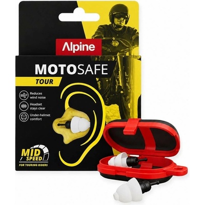 Alpine MotoSafe Tour Špunty do uší s filtrem