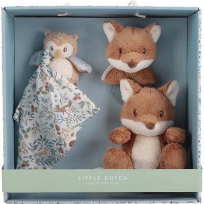 Little Dutch Подаръчна кутия с меки играчки Little Dutch Forest Friends (LD8915)
