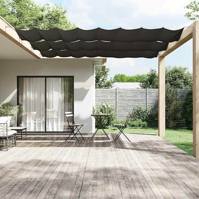 vidaXL Vertikální markýza antracitová 180 x 1 200 cm oxfordská látka