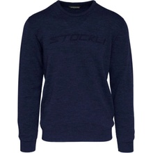 Stöckli Men Swiss Made Knitted Pullover tmavo modrá