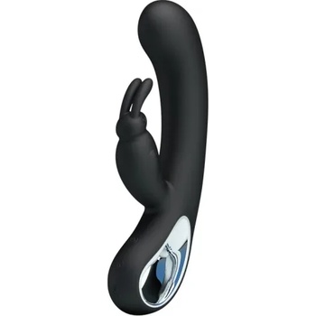 Image 1 of Pretty Love Презаредим рабит вибратор от силикон Webb черен