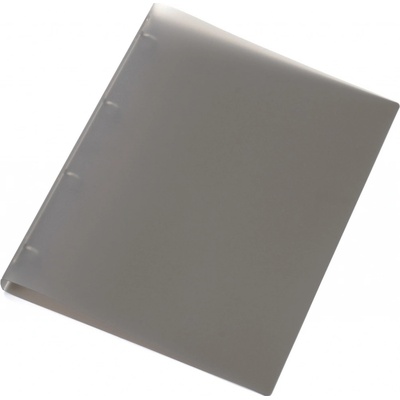 AURO Pořadač A4 4 kroužek průhledný kouřový 2 cm – Zboží Mobilmania