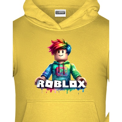 Dětská mikina Roblox 6 Žlutá