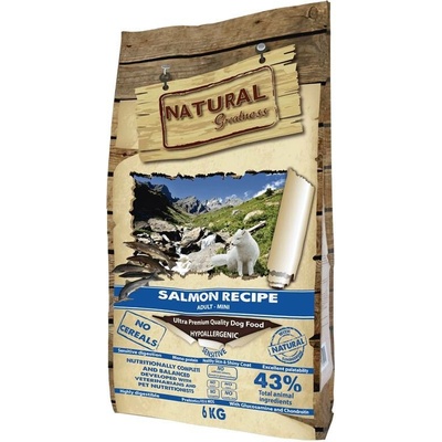Natural Greatness Salmon Recipe Mini Sensitive 6 kg