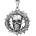 ETNOX Нашийник ETNOX - Skull With Thornes - SK1005