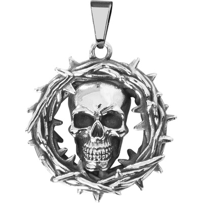 ETNOX Нашийник ETNOX - Skull With Thornes - SK1005