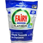 Fairy , Таблетки за съдомиялна Platinum Professional, 81 бр