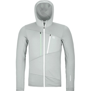 Ortovox Мъжко вълнено яке Ortovox Fleece Grid Hoody Fleece jacket - Grey Ice - размер XXL (005-5246-1115)