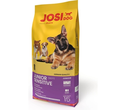JosiDog Junior Sensitive 15 kg