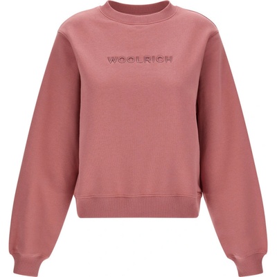 Woolrich Logo Sweatshirt ružová