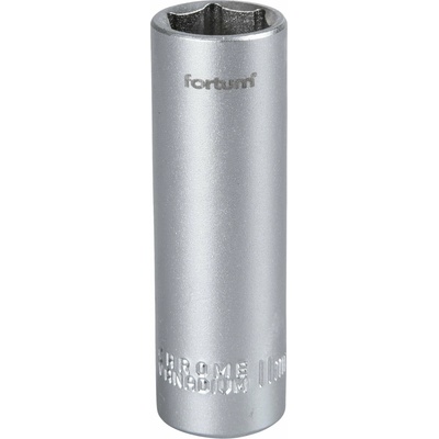 Kľúč nástrčný predĺžený, 11mm, 1/4”, FORTUM