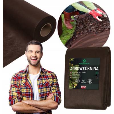 Bellushortus hnědá agrotextilie 1,6m 150g UV 15m