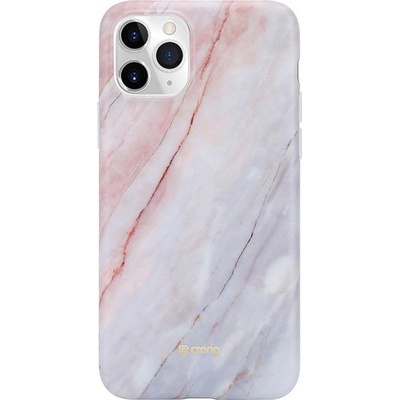 Crong Crong Marble Case iPhone 11 Pro růžové