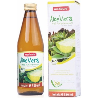 Medicura Aloe vera šťava Bio 100% 330 ml