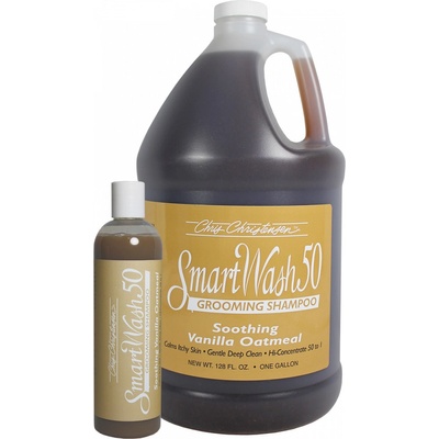 Chris Christensen Profesionálny šampón vanilka s riedením 50:1 Smartwash 50 Vanilla Oatmeal Shampoo 350 ml