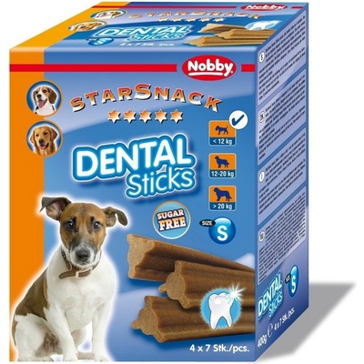 Nobby StarSnack Dental Sticks Small dentálne tyčinky 28 ks / 400 g