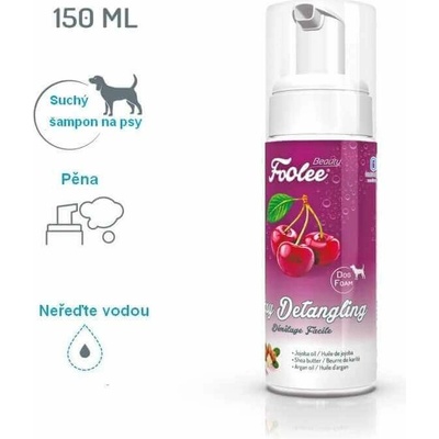 Foolee Šampon pro psy Beauty Easy Detangling suchá pěna 150 ml