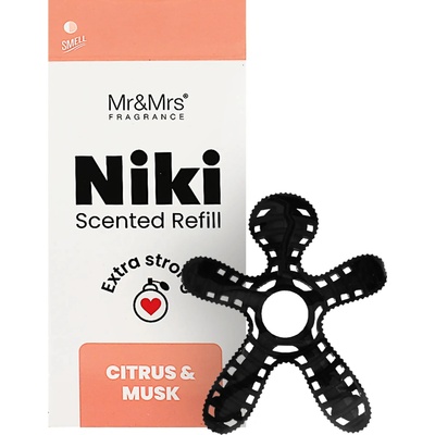 Mr&Mrs Fragrance Niki Citrus & musk náhradná náplň
