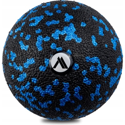 MSport Hladký míček 8 cm x 8 cm bezbarvý, černý, modrý