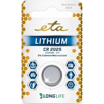 ETA PREMIUM CR2025 1ks CR2025LITH1