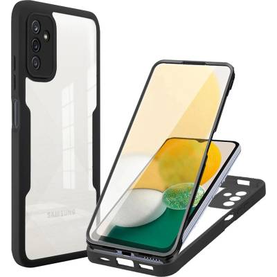 Techsuit Калъф за Samsung Galaxy Galaxy A13 5G / A04s + калъф - ColorVerse 360 Series - черен