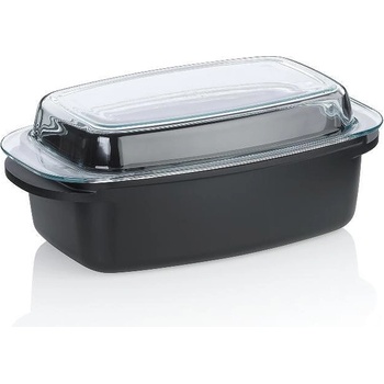 Kela Дълбока овална тава kela atura с керамично покритие и капак - 40 х 22, 5 см (kela 15172)