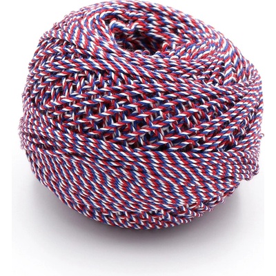 Notárska niť, slovenská trikolóra, 100 % bavlna, 100g
