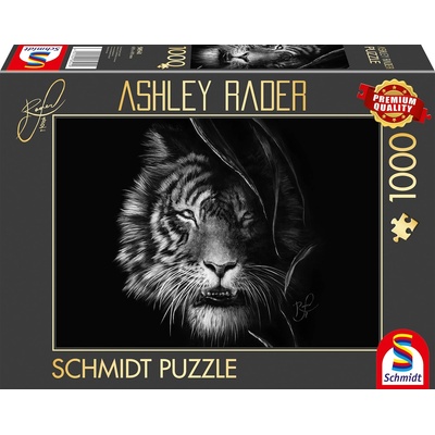 Schmidt Spiele Пъзел Schmidt от 1000 части - Тигърът: Олицетворение на свободата (58541)