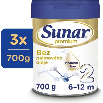 SUNAR 2 Premium 3 x 700 g