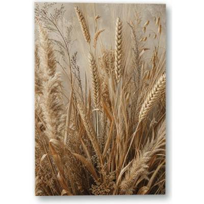Plakát – Sušené klasy obilí a trávy 90 × 135 cm Bez rámu Ne Bez rámu