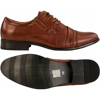 Svaté přijímání svatební hostina boty pro mládež elegantní návštěvní hnědé