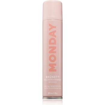 MONDAY Brunette Dry Shampoo суш шампоан за тъмна коса с кератин 200ml