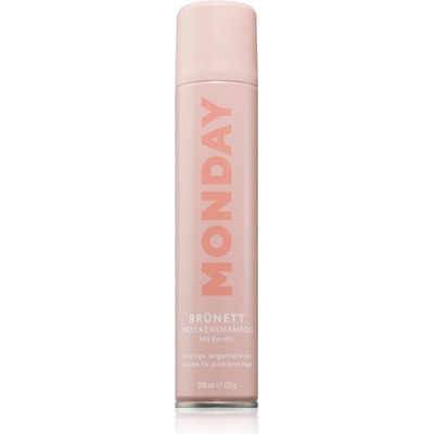 MONDAY Brunette Dry Shampoo суш шампоан за тъмна коса с кератин 200ml