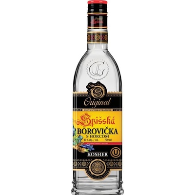 Spišská Borovička s Horcom Kosher 40% 0,7 l (holá láhev)