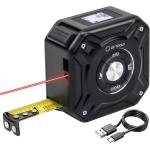 UF Tools UF-TOOLS ролетка с лазерен далекомер 40м, черен (KS-206008 black)