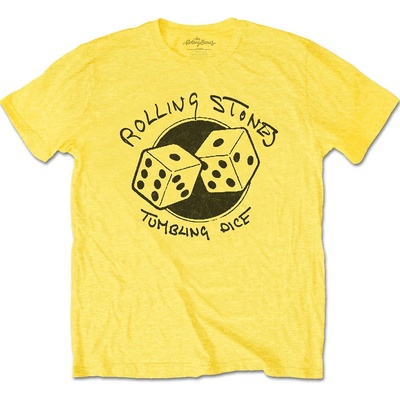 The Rolling Stones tričko Tumbling Dice žlté