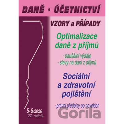 DÚVaP č. 5-6 / 2026 - Optimalizace daně - Ivan Macháček, Luděk Pelcl