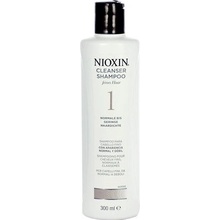 Nioxin šampon pro jemné normální a řídnoucí vlasy System 1 Cleanser For Fine Hair Normal to Thin-Looking Hair 300 ml