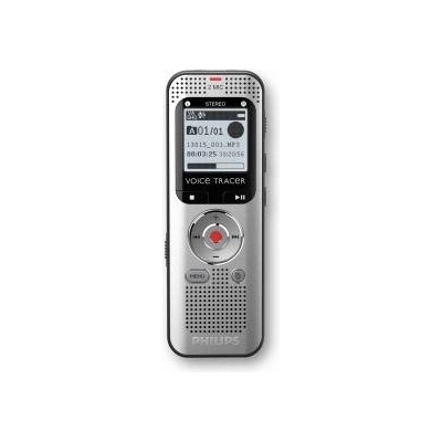 Philips Acer Dvt2015 Dictaphone Internal Memory & Flash Card Silver