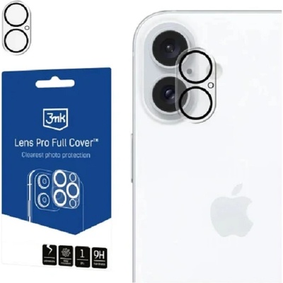 3mk Protection Протектор за камера 3mk - Lens Protection Pro, iPhone 16/16 Plus, черен (5903108588546)