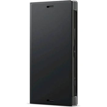 Sony Style Cover SCSG60 - кожен кейс и поставка за Sony Xperia XZ1 Compact (черен)