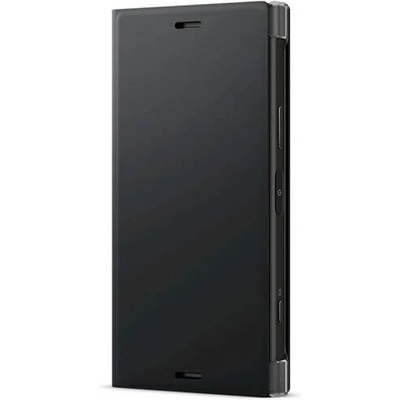 Sony Style Cover SCSG60 - кожен кейс и поставка за Sony Xperia XZ1 Compact (черен)