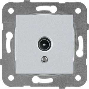 Panasonic ТВ РОЗЕТКА КАРЕ ПЛЮС МЕХ+КАПАК СИВА wktt04542sl-eu2 (wktt04542sl-eu2)