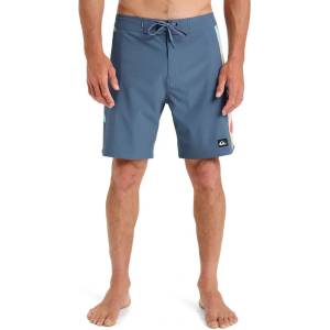 Quiksilver Бански гащета Quiksilver Surfsilk Arch 18´´ swimming shorts - Blue (Khaki Abstractom)