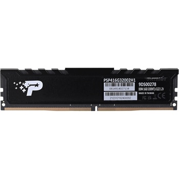 Patriot DDR4 16GB 3200MHz CL22 (1x16GB) PSP416G32002H1